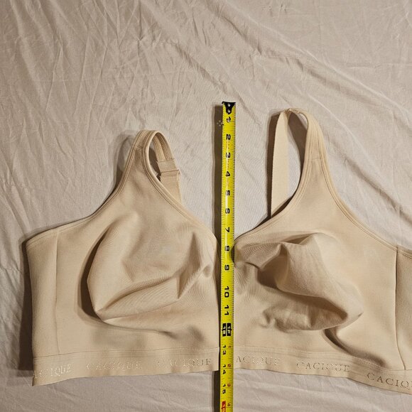 DONATING SOON Cacique No Wire Full Coverage Bra, Tan, Size 50DDD - Picture 9 of 10